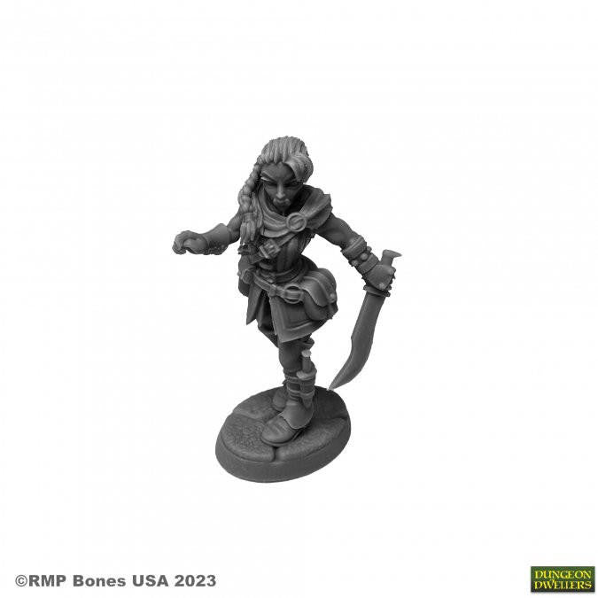 Bones USA Dungeon Dwellers Emrul Gozgul, Half-Orc Rogue (07098)